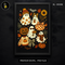 Cute Ghost Pattern Sticker Sheet Print