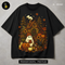 Cozy Ghost Cottage Pumpkin Patch Print