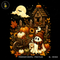 Spooky Moon Ghost Pumpkin Wagon Print