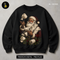 Funny Santa Toilet Paper Print