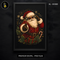 Cool Santa Sunglasses Thumbs Up Print