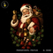 Santa Ringing Bell Elf Print