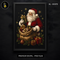 Santa Filling Gift Sack Print