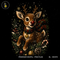 Cute Reindeer Plaid Scarf Print