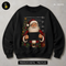 Funny Santa Mugshot Sign Print