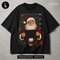 Funny Santa Mugshot Sign Print