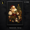 Santa Painting Toy Plane Print