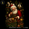 Santa Workshop Toy Train Print