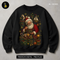Santa Workshop Toy Train Print