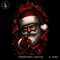 Tough Santa Breaking Through Print