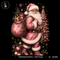 Pink Glitter Santa Sack Print