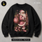 Pink Glitter Santa Sack Print