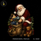 Santa Packing Toy Bag Print