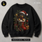 Rottweiler Puppy Santa Stocking Print