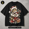 Kitten Santa Coat Stocking Print