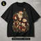Santa Reindeer Snowman Trio Print