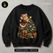 Mouse Santa Tree Topper Print