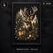 Majestic Winter Stag Antlers Print