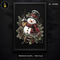 Snowman Plaid Scarf Sled Print