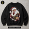 Santa Holding Glowing Lantern Print