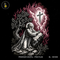 Jesus Praying Before Glowing Cross Print