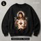 Sacred Heart Calvary Crosses Print