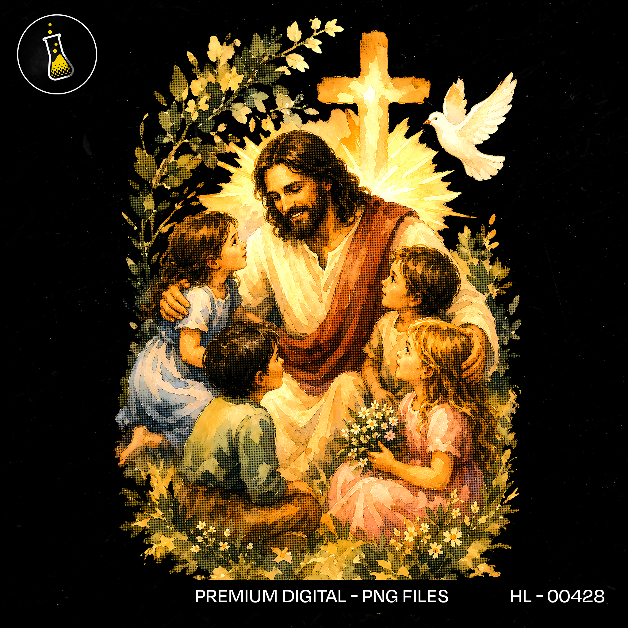 Jesus Blessing the Children Print