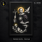 Saint with Crucifix and Dove Print
