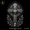 Ornate Sacred Heart Cross Print
