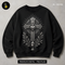 Ornate Sacred Heart Cross Print