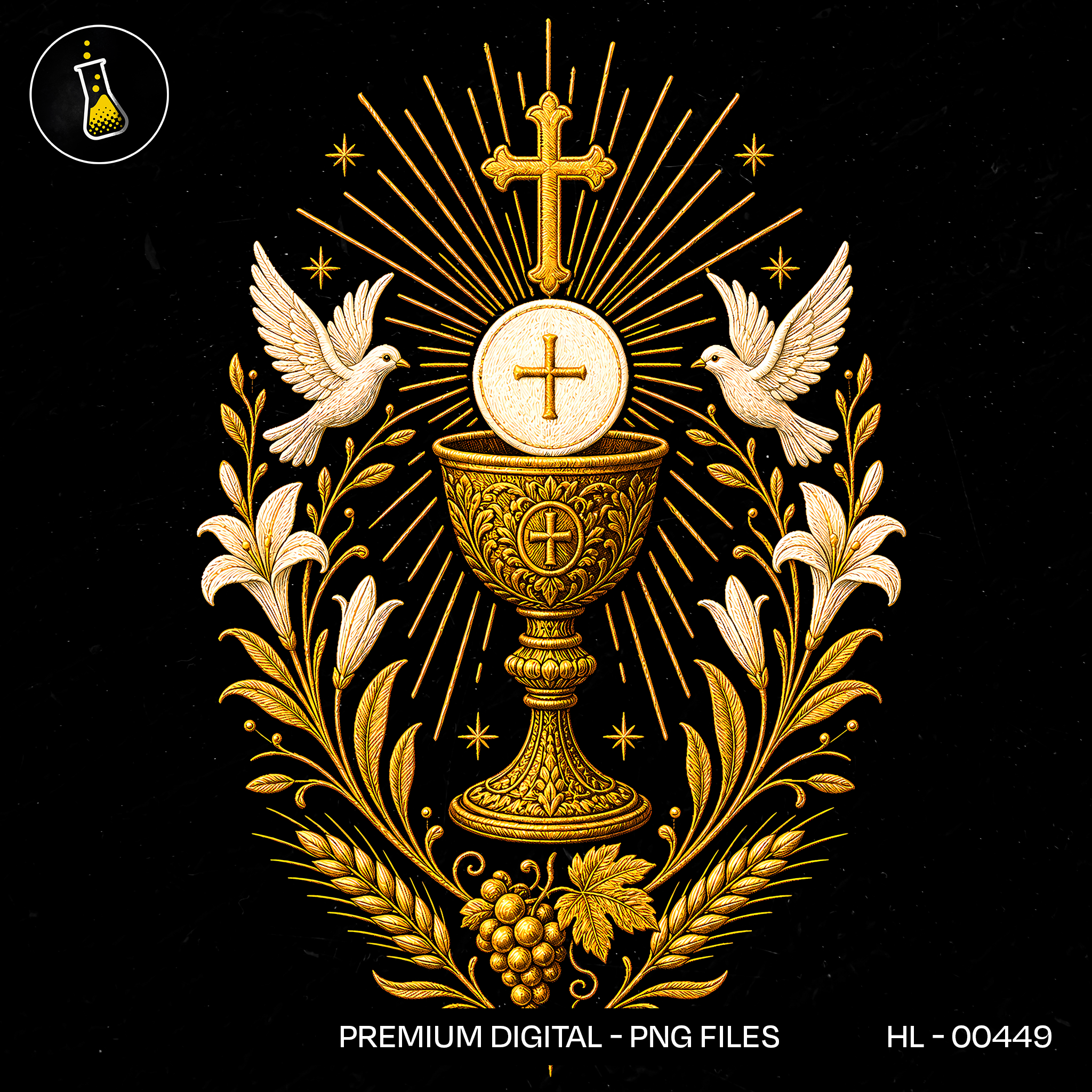 Holy Communion Chalice Print