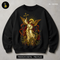 Guardian Angel Conquers Dragon Print