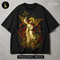 Guardian Angel Conquers Dragon Print