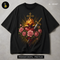 Sacred Heart Roses Dagger Print