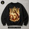 Sacred Heart Blessing Angels Print