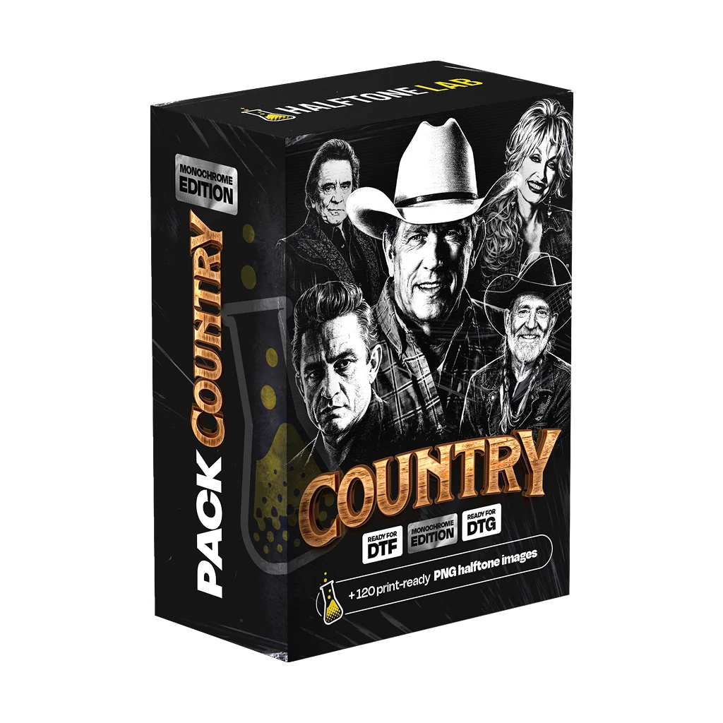 Country Pack - Monochrome