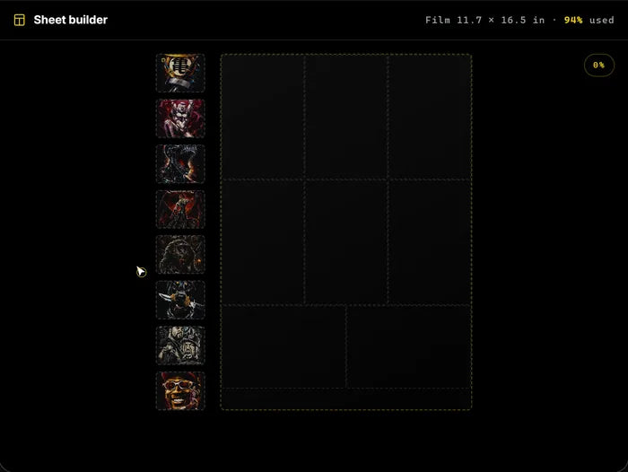 DTF sheet